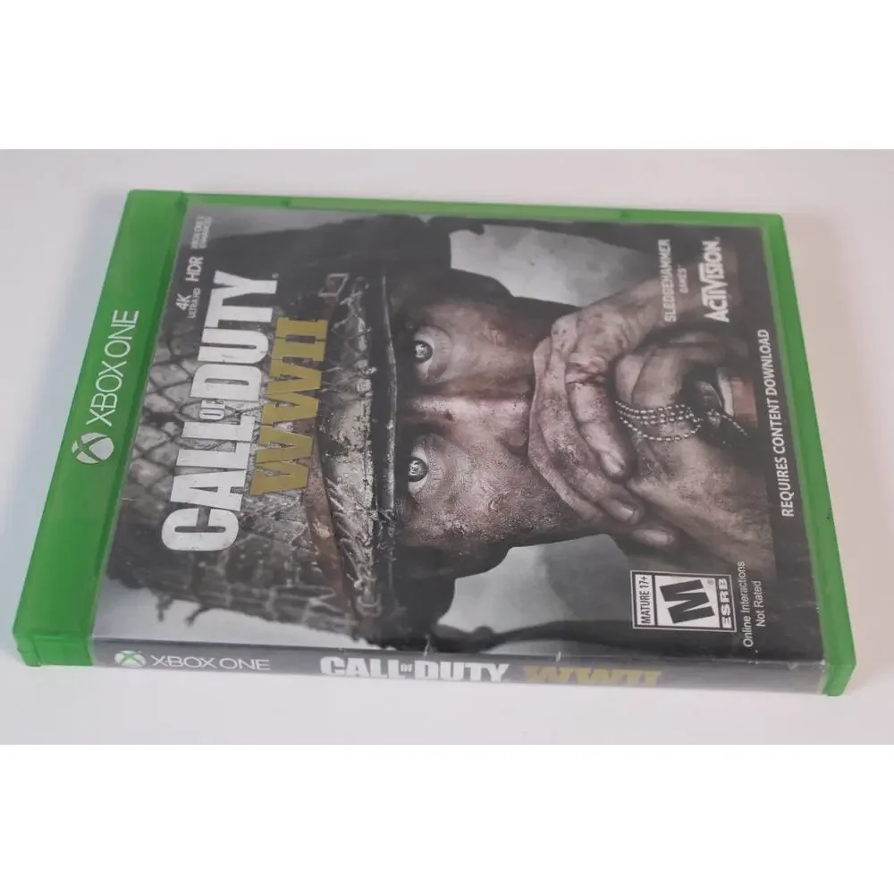 Call of Duty: WWII (Microsoft Xbox One, 2017) Authentic, complete, tested/great